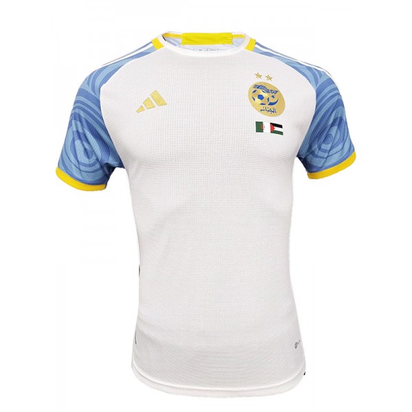 Algeria player version soccer jersey soccer uniform men's football kit tops sports white blue shirt 2024